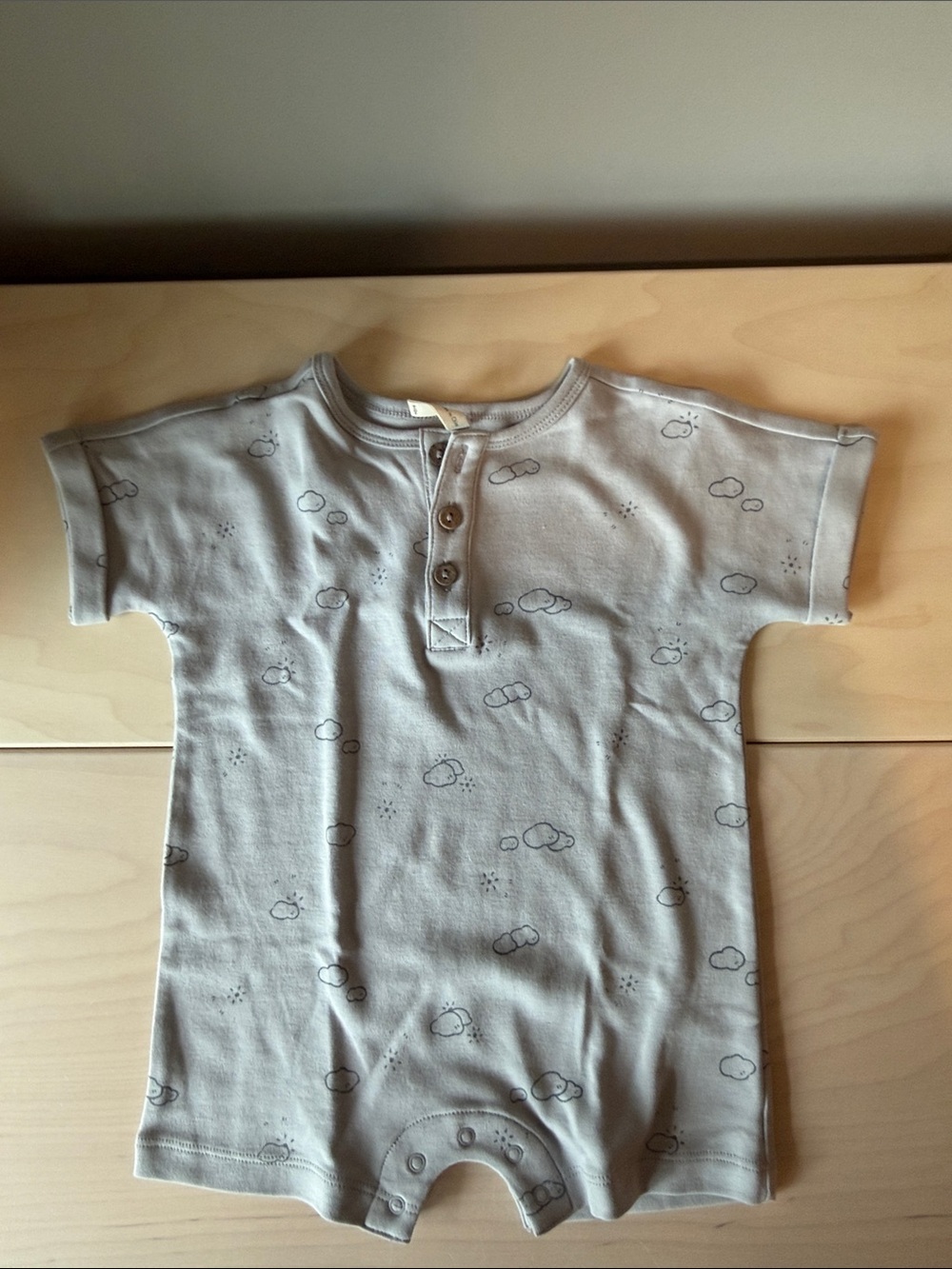 Quincy Mae henley romper